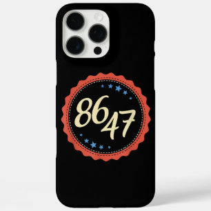 86 47 Anti Trump Grappig iPhone 16 Pro Max Hoesje