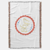 86 47 Anti Trump Grappig Deken (Voorkant Verticaal)