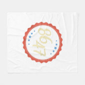 86 47 Anti Trump Grappig Fleece Deken (Voorkant (Horizontaal))
