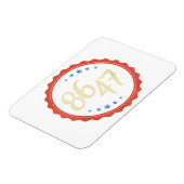 86 47 Anti Trump Grappig Magneet (Linkerzijde)