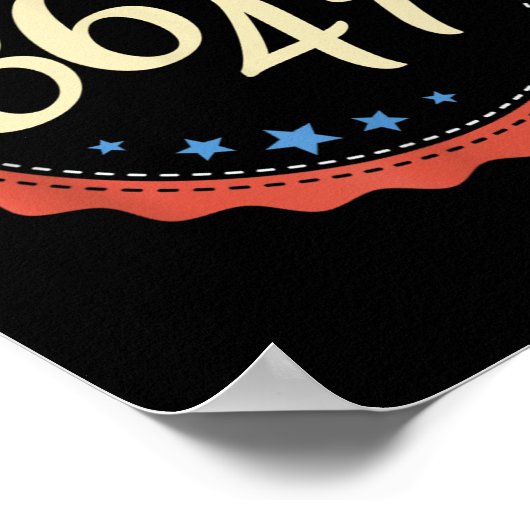 86 47 Anti Trump Grappig Poster (Hoek)