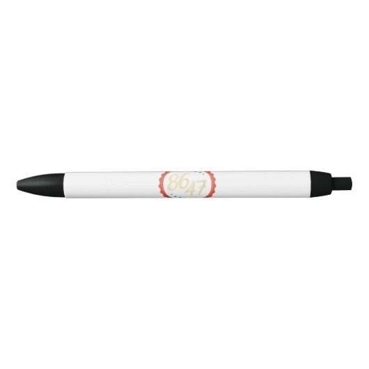 86 47 Anti Trump Grappig Zwarte Inkt Pen (Voorkant)