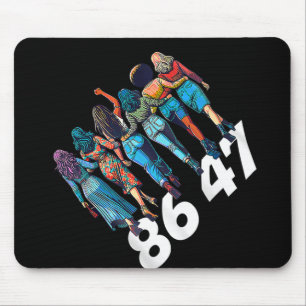86 47 Anti Trump Grappige Vrouwen Meisjes Retro 86 Muismat