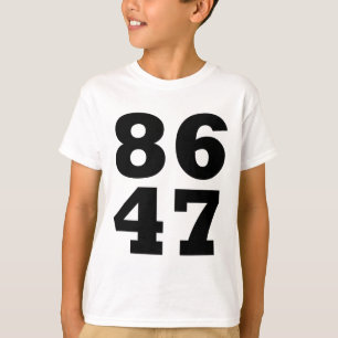 86 47 Anti-trump Subtiele Anti Trump 8647 _1  T-shirt