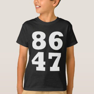 86 47 Anti-trump Subtiele Anti-Trump 8647 T-shirt