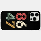 86 47 Anti-Trump vintage 80s retro stijl Case-Mate iPhone Case (Achterkant (horizontaal))