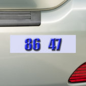 86.47 BUMPERSTICKER (Op auto)