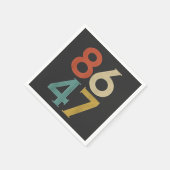 86 47 Dump Trump Cool Retro Anti-Trump Servet (Hoek)