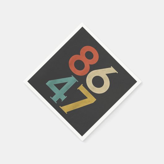 86 47 Dump Trump Cool Retro Anti-Trump Servet (Hoek)