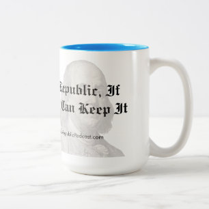 86 47 Koffiemok Tweekleurige Koffiemok