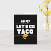 86 47 Let's Go Taco Amerikaanse vlag 86 47 Patriot Kaart (Gele Bloem)
