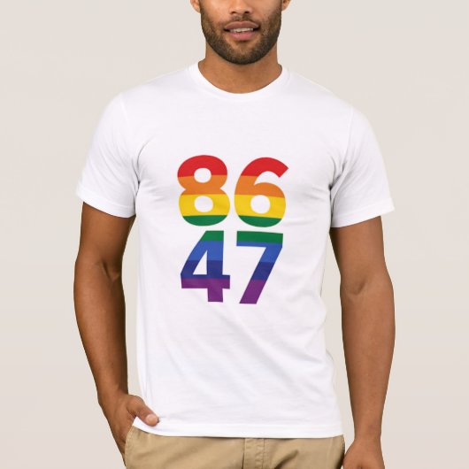 86 47 Pride T-shirt (Voorkant)
