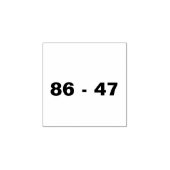 86 - 47 Stempel (Afrduk)
