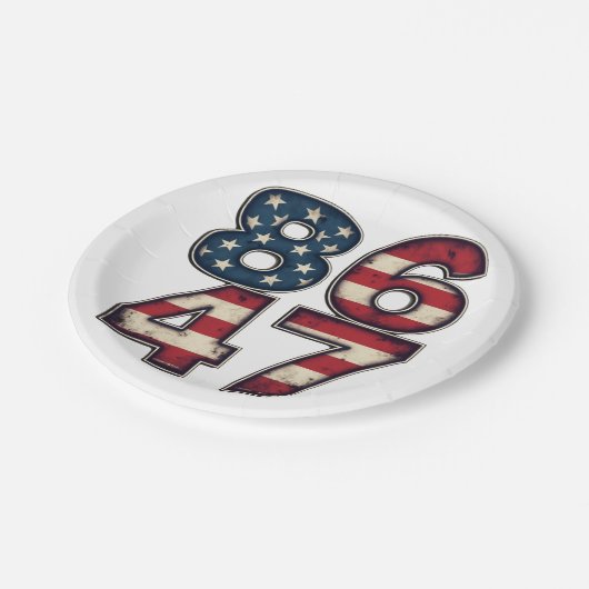 86 47 Trotse Maga Trump President inauguratiedag Papieren Bordje (Gekanteld)