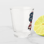 86 47 Trotse Maga Trump President inauguratiedag Shot Glas (Links)