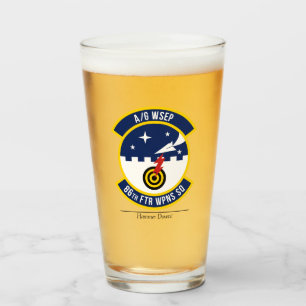 86 FWS SQ Patch Pintglas Glas