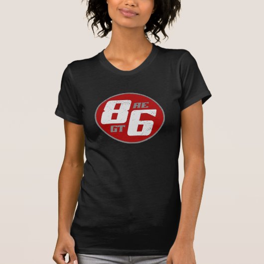 86 jaar of bt? t-shirt (Voorkant)