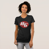 86 jaar of bt? t-shirt (Voorkant volledig)