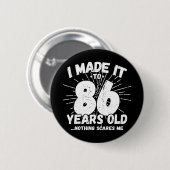 86 Jaar Oud Sarcastisch Meme Grappige 86e Verjaard Ronde Button 5,7 Cm (Voorkant /achterkant)