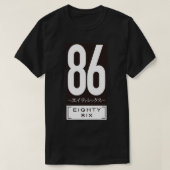 86 Logo T-shirt (Design voorkant)