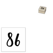 86 RUBBERSTEMPEL (Gestempeld)
