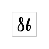 86 RUBBERSTEMPEL (Afrduk)