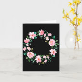 86 Years Loved Men Women 86 Years Old Cool 86th Bi Kaart (Gele Bloem)