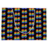 86e verjaardag: Fun Rainbow Event Nummer 86 Patroo Groot Cadeauzakje (Achterkant)