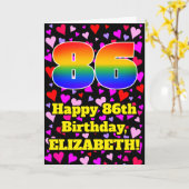 86e verjaardag: Het liefhebbende Kunstpatroon, Reg Kaart (Gele Bloem)