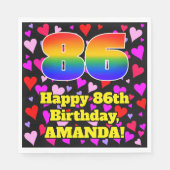 86e verjaardag: Het liefhebbende Kunstpatroon, Reg Servet (Voorkant)