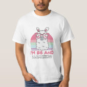 86e verjaardag Llamazing Llama 86-jarige verjaarda T-shirt (Voorkant)
