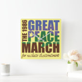 86GPMSC Time for Peace Square Clock Vierkante Klok (Huis)