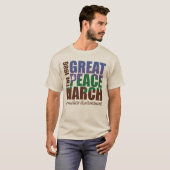 86PMMTDT Mannen-T-shirt met Stropdas-kleurstof T-shirt (Voorkant volledig)