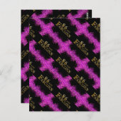 86ste verjaardag briefkaart (Voorkant / Achterkant)