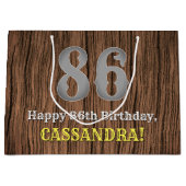 86ste verjaardag: Country Western geïnspireerd uit Groot Cadeauzakje (Voorkant)