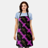 86ste verjaardag  schort (Gedragen)