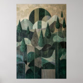 870 Abstract Poster (Voorkant)