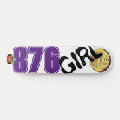876 GIRL-skateboard Persoonlijk Skateboard (Horizontaal)