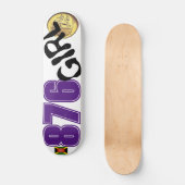876 GIRL-skateboard Persoonlijk Skateboard (Voorkant)
