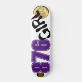 876 GIRL-skateboard Persoonlijk Skateboard (Voorkant)