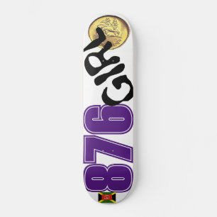 876 GIRL-skateboard Persoonlijk Skateboard