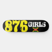 876 GIRLS-skateboard Persoonlijk Skateboard (Horizontaal)