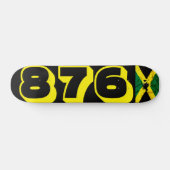 876 JMT 7 3/4" Skateboarddek Persoonlijk Skateboard (Horizontaal)