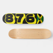 876 JMT 7 3/4" Skateboarddek Persoonlijk Skateboard (Horizontaal)