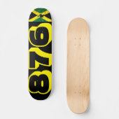 876 JMT 7 3/4" Skateboarddek Persoonlijk Skateboard (Voorkant)