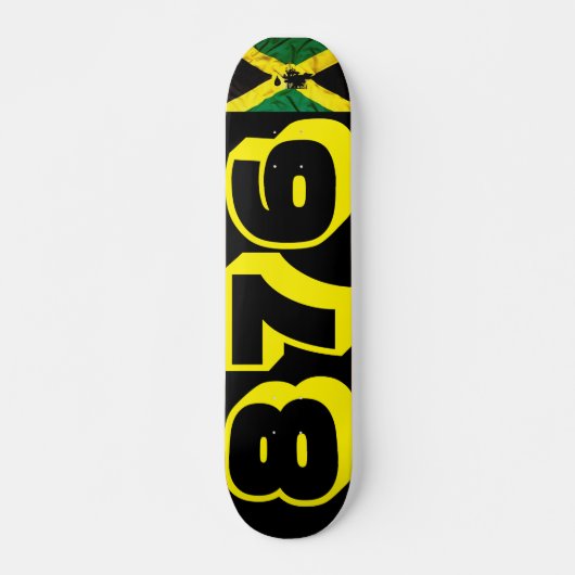876 JMT 7 3/4" Skateboarddek Persoonlijk Skateboard (Voorkant)
