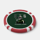 876 LESSONS LEARN Poker Chip (Enkel)