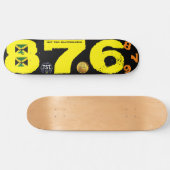 876 OFFICIEEL 8.17.23 8 1/4" Skateboard Deck (Horizontaal)