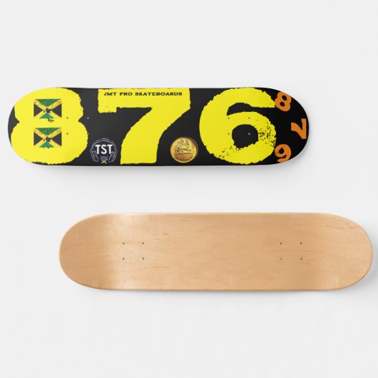 876 OFFICIEEL 8.17.23 8 1/4" Skateboard Deck (Horizontaal)