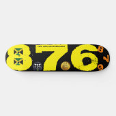 876 OFFICIEEL 8.17.23 8 1/4" Skateboard Deck (Horizontaal)
